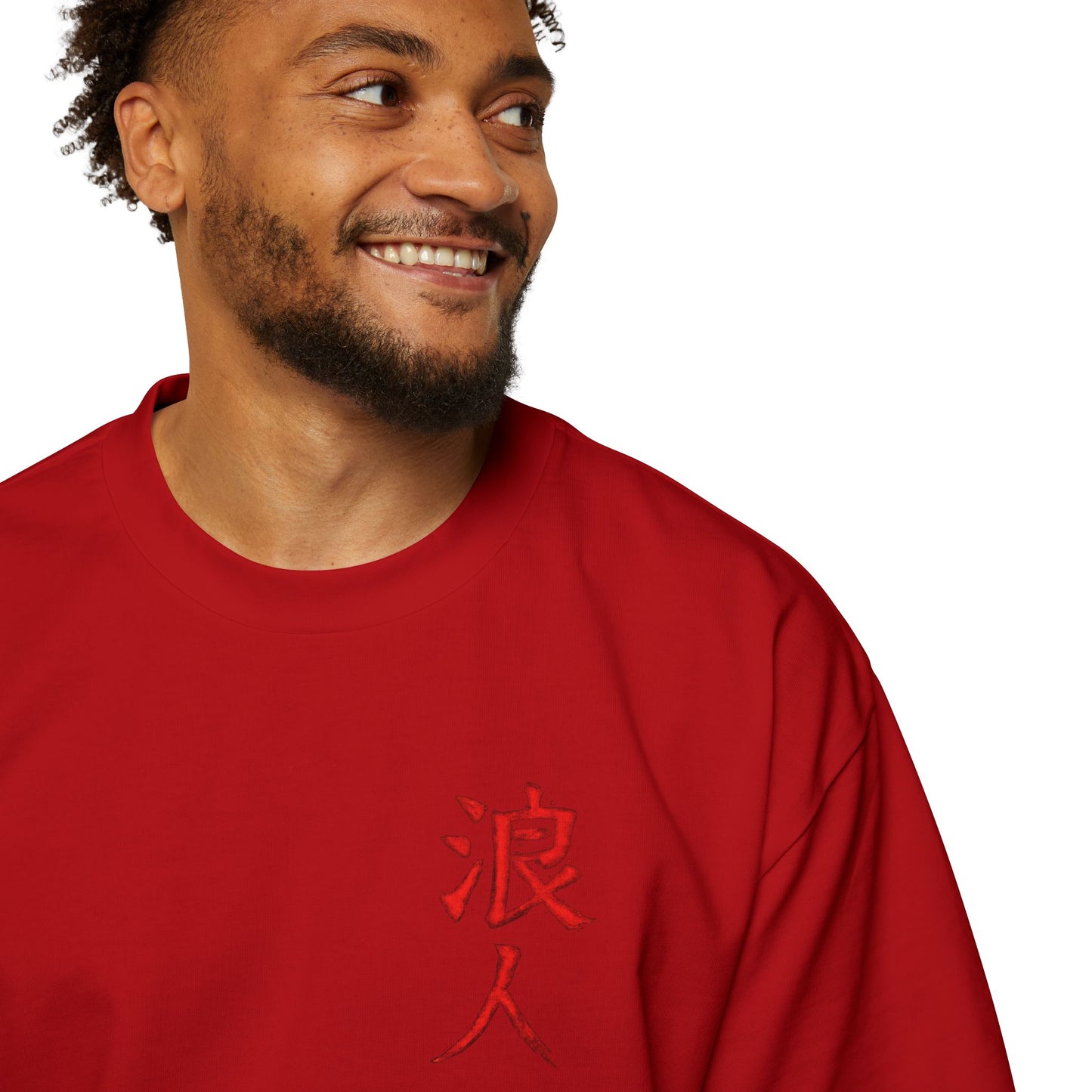 Blood Ronin Oversized Heavyweight Tee – Japanese Samurai Streetwear