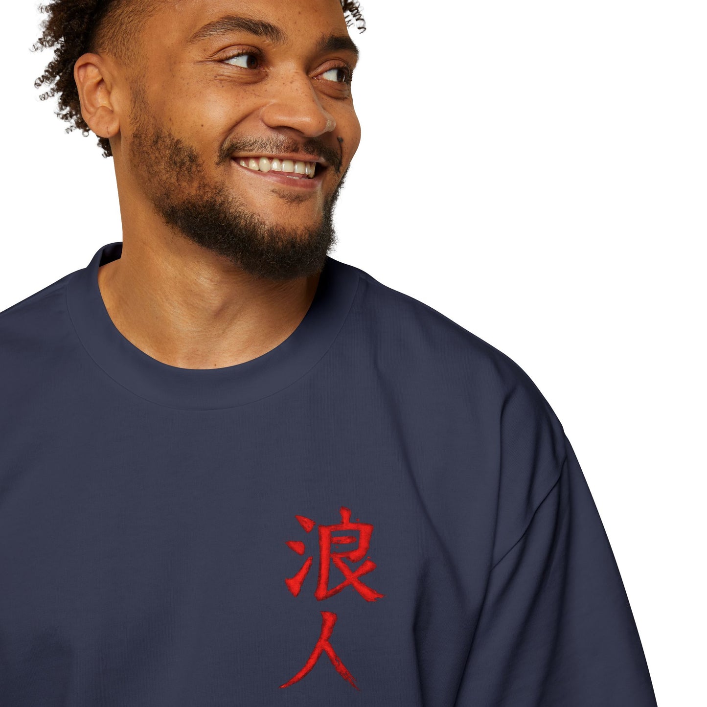 Blood Ronin Oversized Heavyweight Tee – Japanese Samurai Streetwear