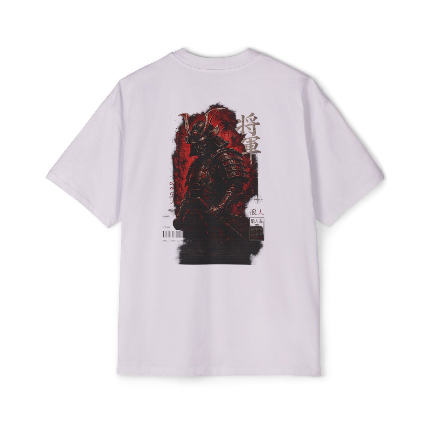 Blood Ronin Oversized Heavyweight Tee – Japanese Samurai Streetwear