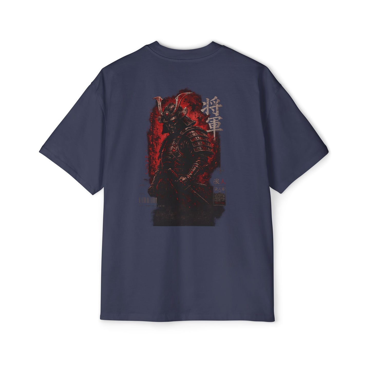 Blood Ronin Oversized Heavyweight Tee – Japanese Samurai Streetwear