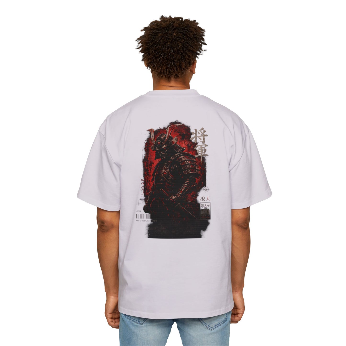 Blood Ronin Oversized Heavyweight Tee – Japanese Samurai Streetwear