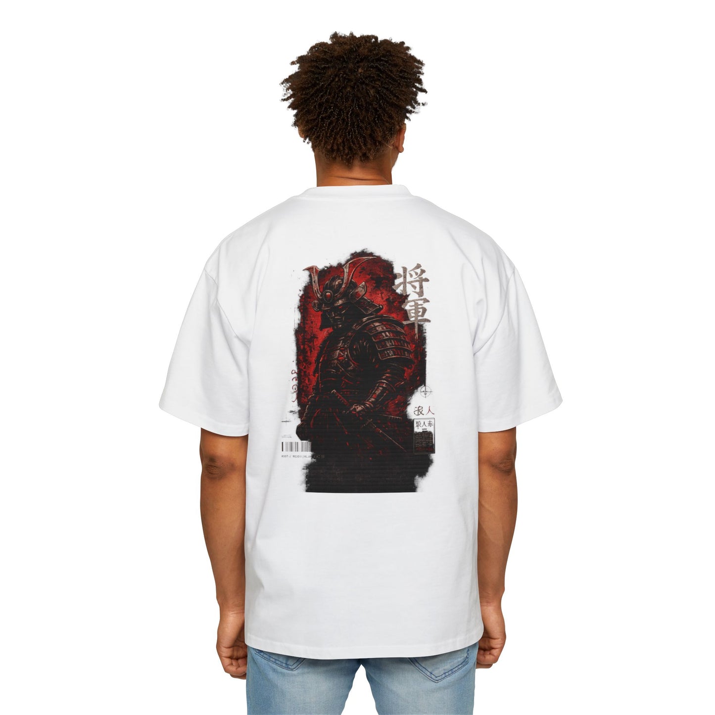 Blood Ronin Oversized Heavyweight Tee – Japanese Samurai Streetwear