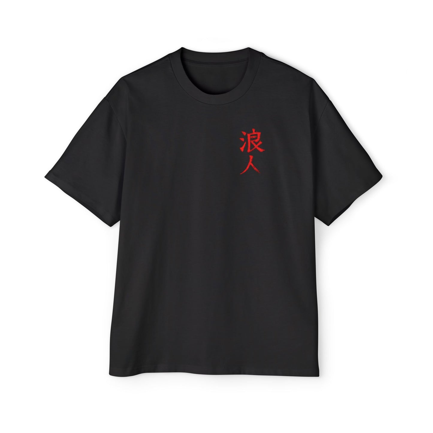 Blood Ronin Oversized Heavyweight Tee – Japanese Samurai Streetwear