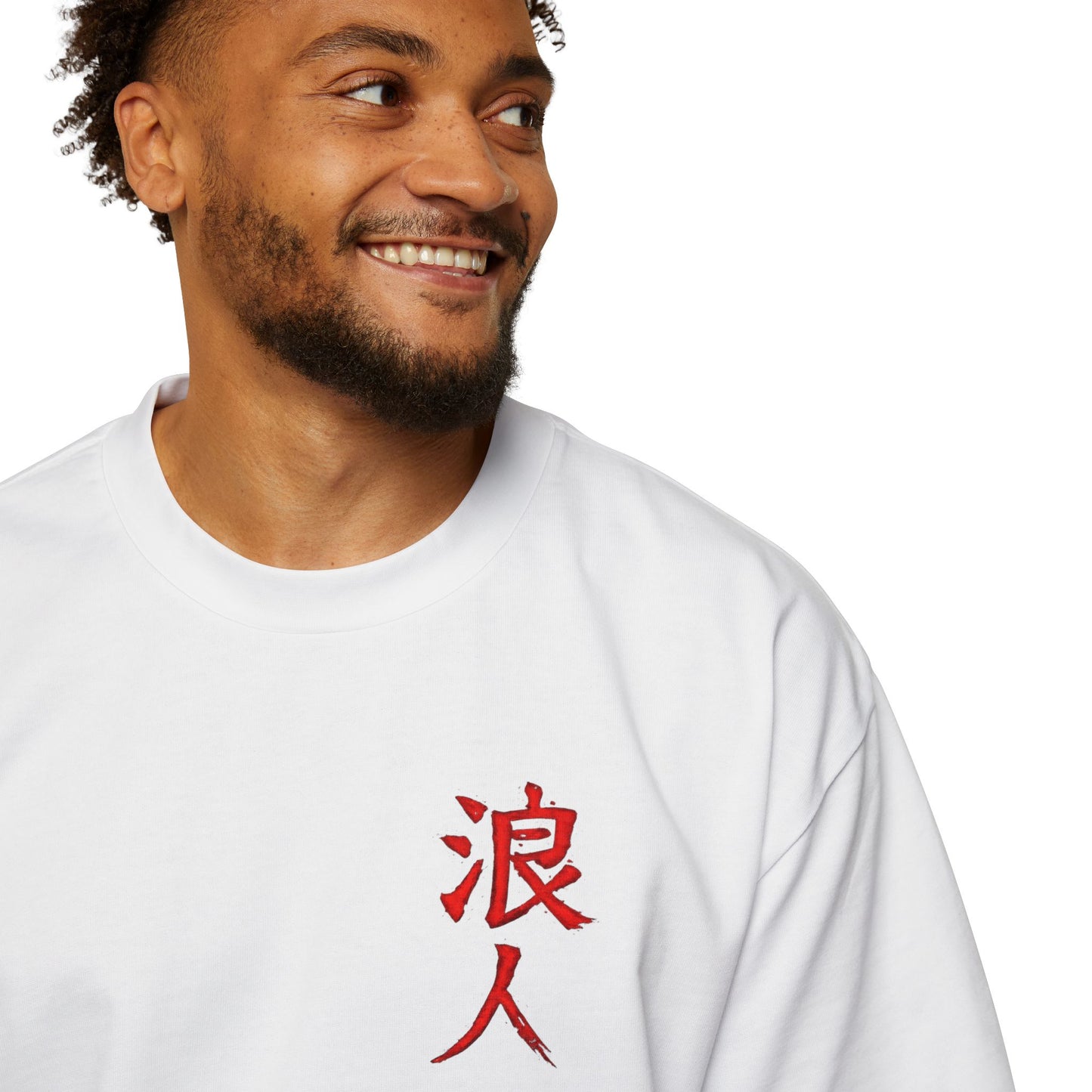 Blood Ronin Oversized Heavyweight Tee – Japanese Samurai Streetwear