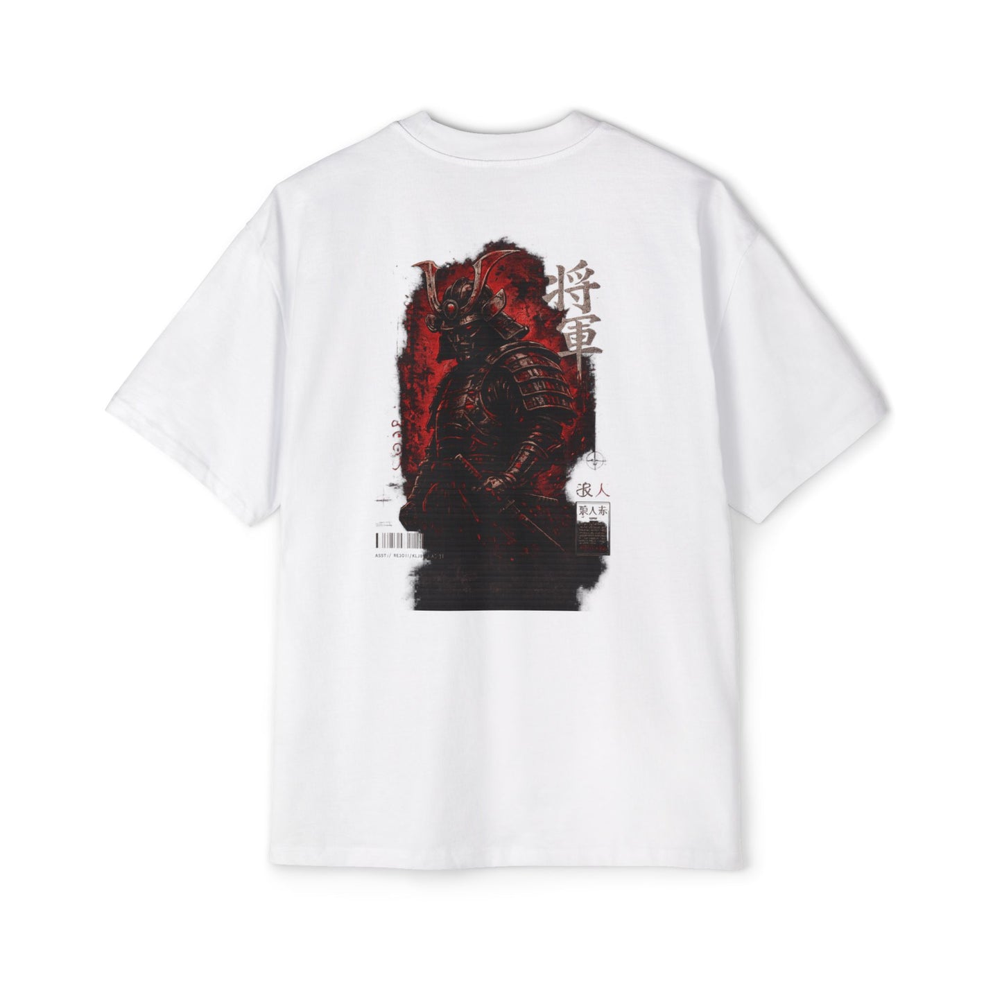 Blood Ronin Oversized Heavyweight Tee – Japanese Samurai Streetwear