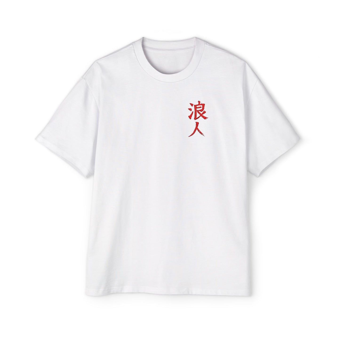 Blood Ronin Oversized Heavyweight Tee – Japanese Samurai Streetwear